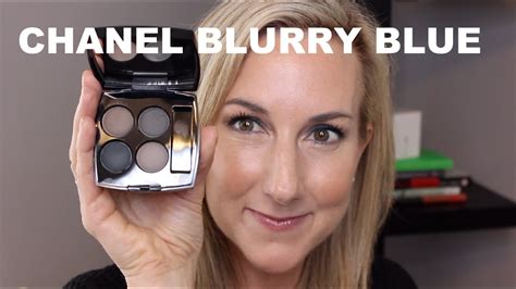 chanel eyeshadow for blue eyes|chanel blurry blue.